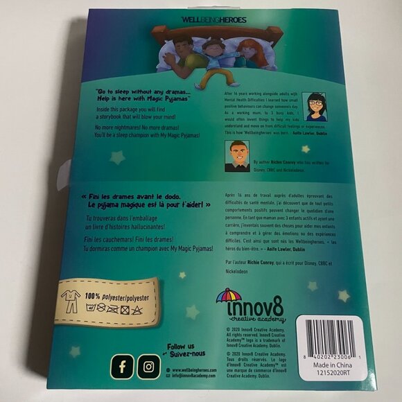 My Magic Pyjamas – Glow-in-the-Dark Storybook & Pajama Set - Picture 12 of 14